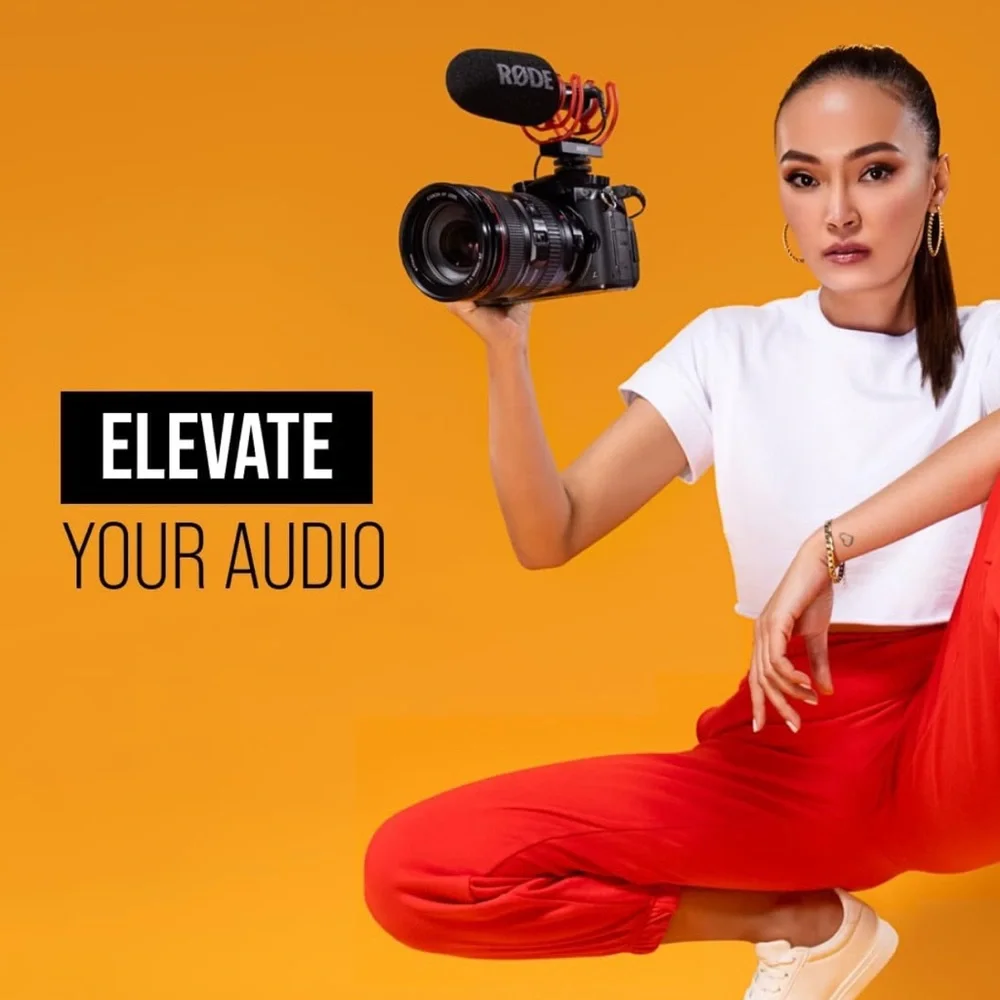 Rode VideoMic GO II Camera-Mount Lightweight Directional Microphone